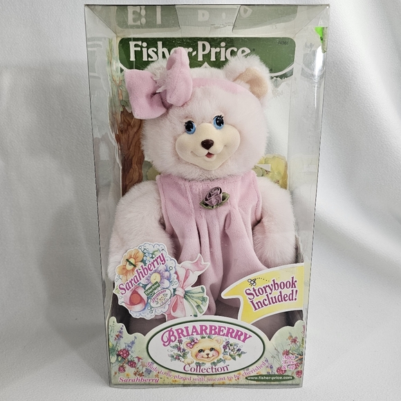Vtg 1999 Fisher-Price Briarberry SARAHBERRY Bear - Picture 13 of 13